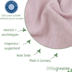 Bundhose Wolle Seide pastell rosa 50/56