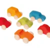Bunte Holzautos