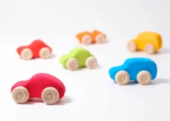 Bunte Holzautos
