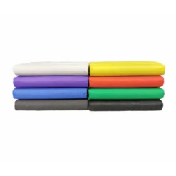 Bunte Knete 8 Farben 500g