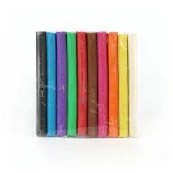 Bunte Knete 10 Farben 220g
