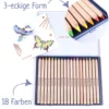 Dicke Buntstifte 3-eckig 18 Farben