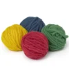 Dochtwolle in kräftigen Farben | 4 x 25g