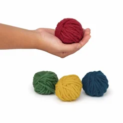 Dochtwolle in kräftigen Farben | 4 x 25g