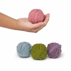 Dochtwolle in pastell Farben | 4 x 25g