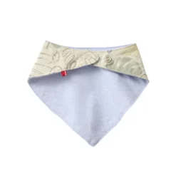 Dreieckstuch "Tropische Blätter" khaki