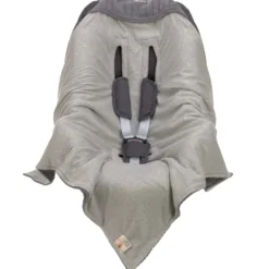Einschlagdecke Babyschale anthrazit