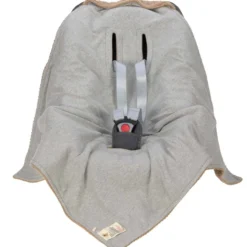 Einschlagdecke Babyschale sand