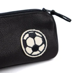 Federmäppchen Leder Fußball