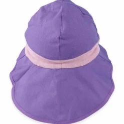 Feuerwehr Hut Strick UV-80 lila mauve 46