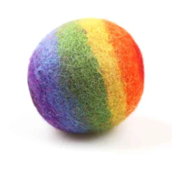 Filz Bälle Regenbogen 4 St.