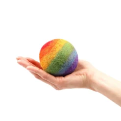 Filz Bälle Regenbogen 4 St.
