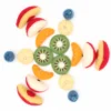 Filz Früchte Obstsalat 18er Set