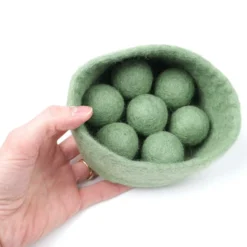 Filz Schalen + Kugeln Pastell