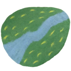 Filz Spielmatte Flusslandschaft