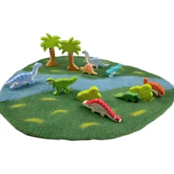 Filz Spielmatte Flusslandschaft