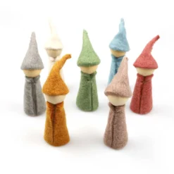 Filz Zwerge Pastell 7 St.