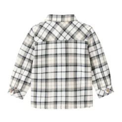 Flanell-Hemd natur kariert 86/92