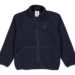 Fleece-Jacke dunkelblau 80