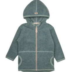 Fleecejacke mit Merinowolle salbei 86/92
