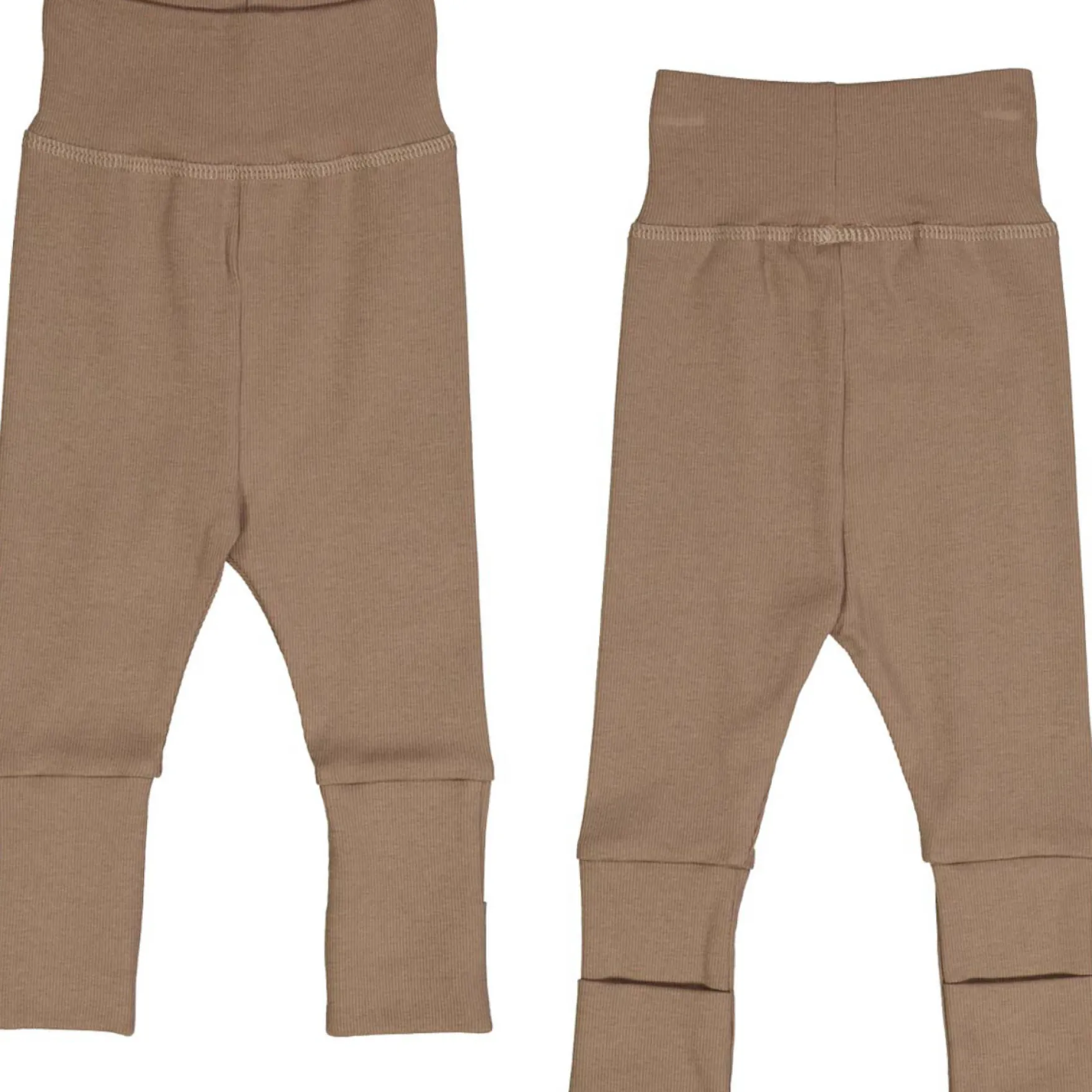 Frühchen Ripp-Hose walnuss 56