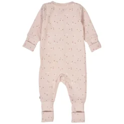 Frühchen-Strampler "Sterne" dusty rose 62