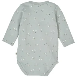 Frühchen-Wickelbody "Sterne" stormy blue 50