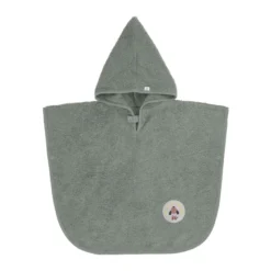 Frottee-Badeponcho khaki