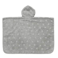 Frottee-Poncho mineral green 110/140
