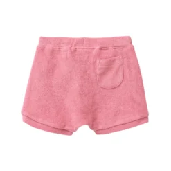 Frottee-Shorts himbeerrot 86/92