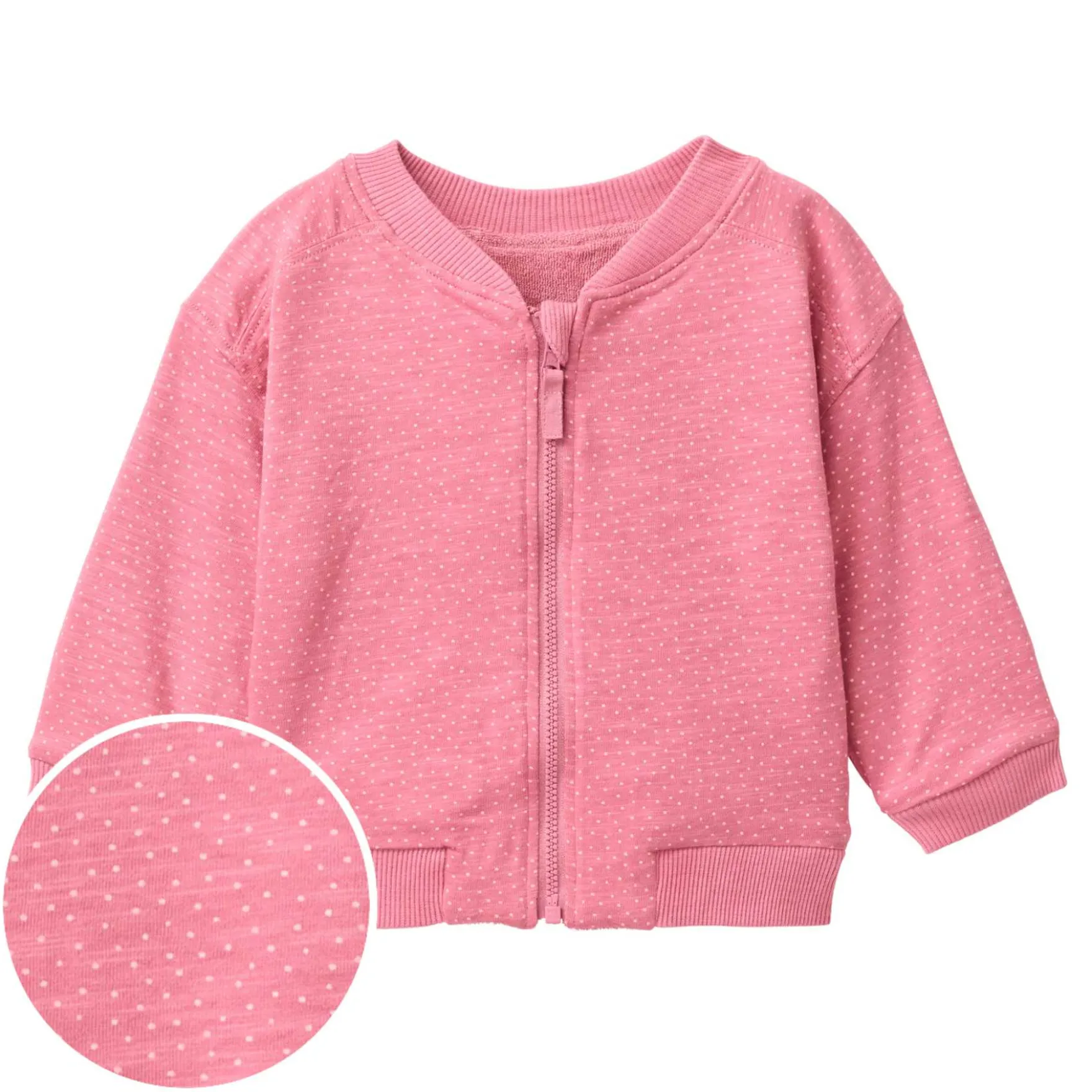 Frottee-Wendejacke himbeerrot 98/104