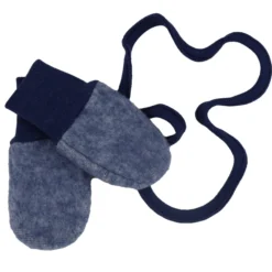 Fäustlinge Fleece blau
