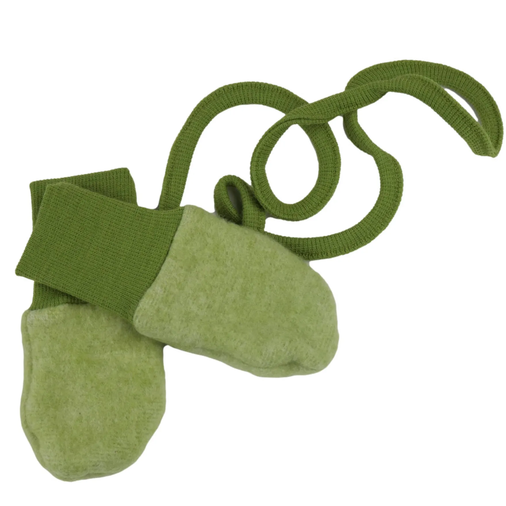 Fäustlinge Fleece grün
