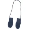 Fäustlinge Wollfleece blau