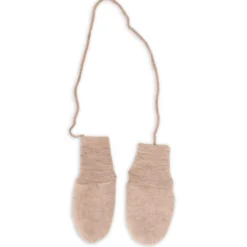 Fäustlinge Wollfleece sand melange