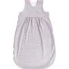 Ganzjahresschlafsack 70 cm grau-weiß