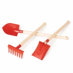 Gartengeräte Kinder | Sandspielzeug Set rot