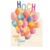 Geburtstagskarte Ballons