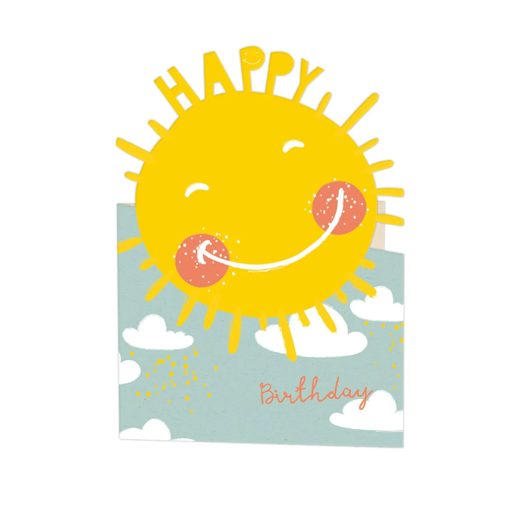 Geburtstagskarte Sonne