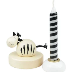 Geburtstagskerze Zebra