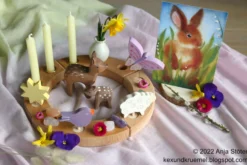 Geburtstagsring Natur 12 Löcher
