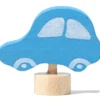 Geburtstagsstecker Auto Blau