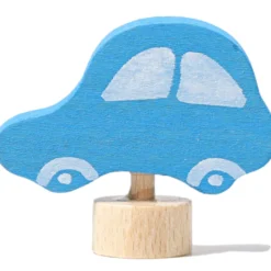 Geburtstagsstecker Auto Blau