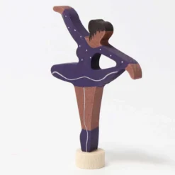 Geburtstagsstecker Ballerina flieder