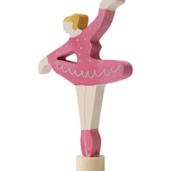 Geburtstagsstecker Ballerina rosa