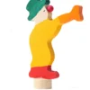 Geburtstagsstecker Clown mit Trompete