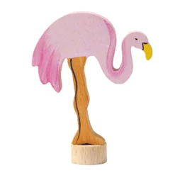 Geburtstagsstecker Flamingo