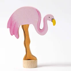 Geburtstagsstecker Flamingo