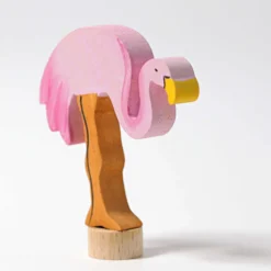 Geburtstagsstecker Flamingo