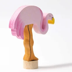 Geburtstagsstecker Flamingo